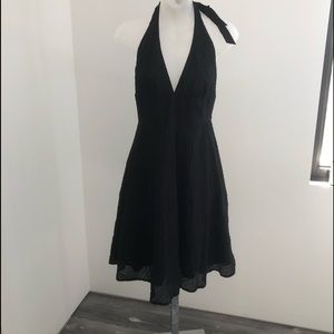 EUC J.Crew Seersucker Halter dress